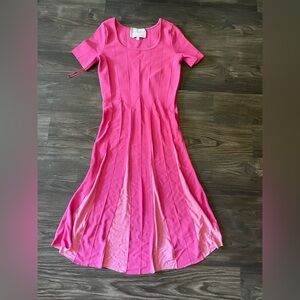 Carolina Herrera pink dress